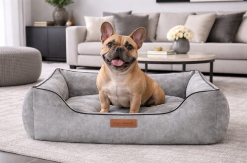 Hondenmand Indira Misty Grijs