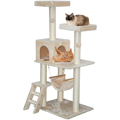 Krabpaal Playground Beige 134cm-0