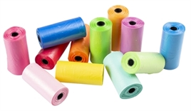 Poepzakjes Regenboog 12 x 15 stuks
