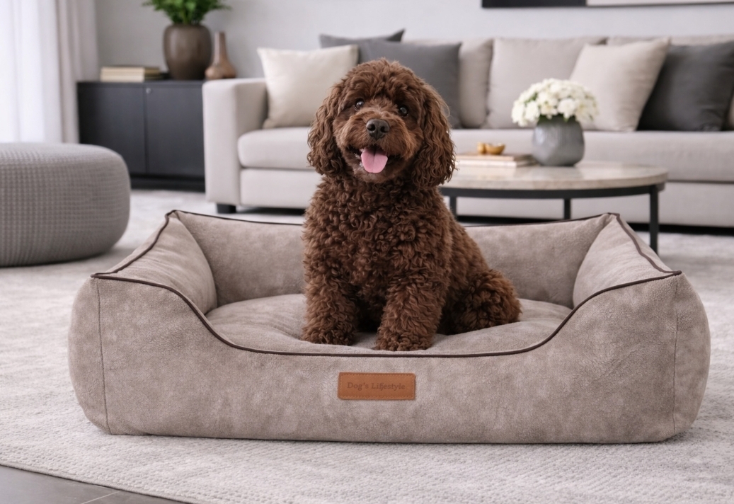 Hondenmand Indira Misty Taupe