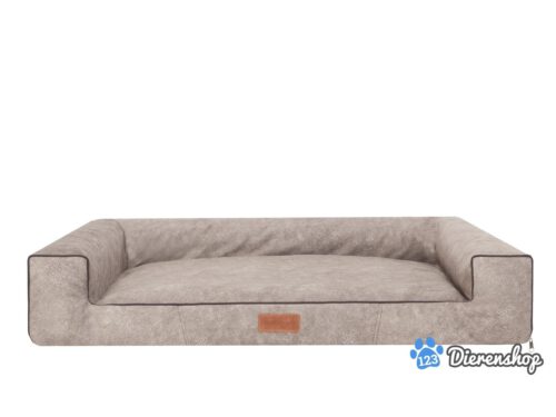 Hondenmand Lounge Bed Indira Misty Taupe-0