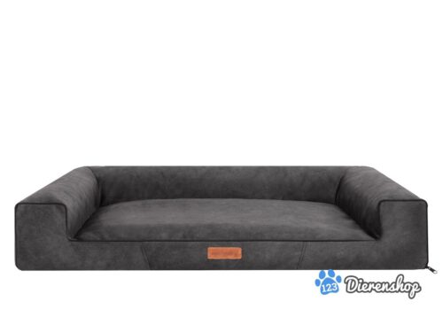 Hondenmand Lounge Bed Indira Misty Antraciet-0