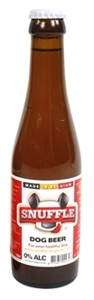 Snuffle hondenbier rund flesje 250ml