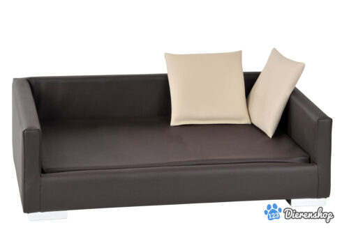 Hondenbank Lucky Design Bruin