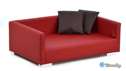 Hondenbank Lucky Design Rood
