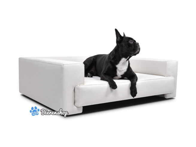 Hondenbank Deluxe Wit
