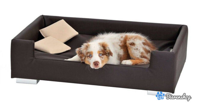 Hondenbank Design Bruin 91cm - Afbeelding 2