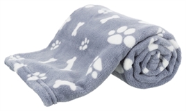 Hondendeken Fleece Blauw Bot en poot