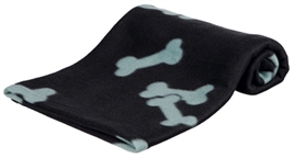 Hondendeken Fleece Zwart 100cm