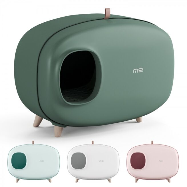 MakeSure Design kattenbak Mosgroen - Afbeelding 4