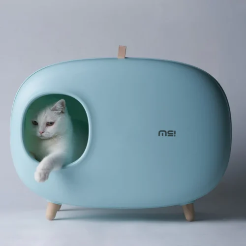 MakeSure Design kattenbak Mintgroen