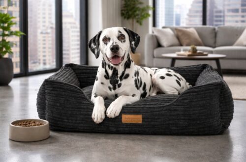 Hondenmand Supersoft Rib Zwart