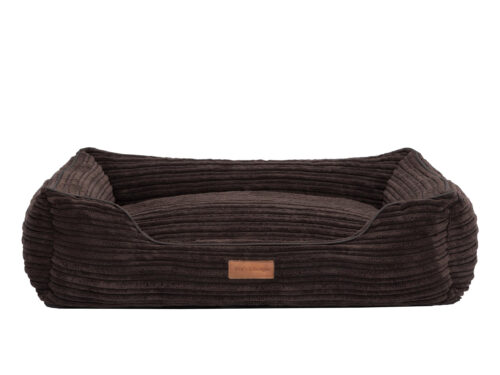Hondenmand Supersoft Rib Bruin