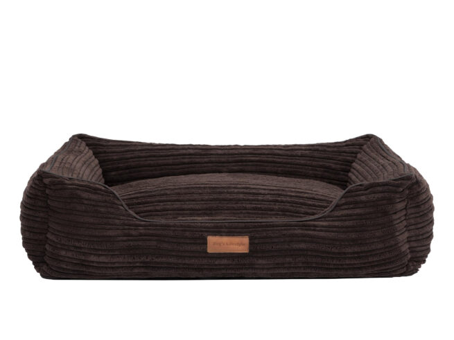 Hondenmand Supersoft Rib Bruin
