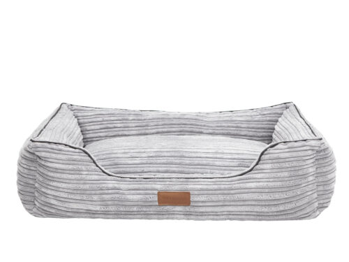 Hondenmand Supersoft Rib Grijs