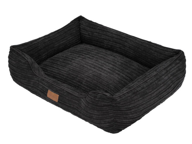 Hondenmand Supersoft Rib Zwart - Afbeelding 2