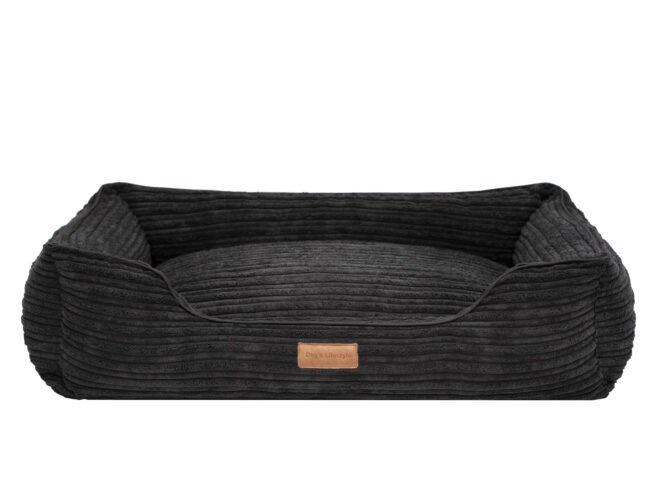 Hondenmand Supersoft Rib Zwart