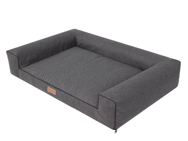 Hondenmand Lounge Bed Inari Antraciet - Afbeelding 2