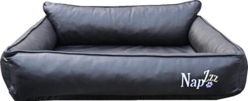 Hondenmand Napzzz Divan Nicole Lederlook Zwart
