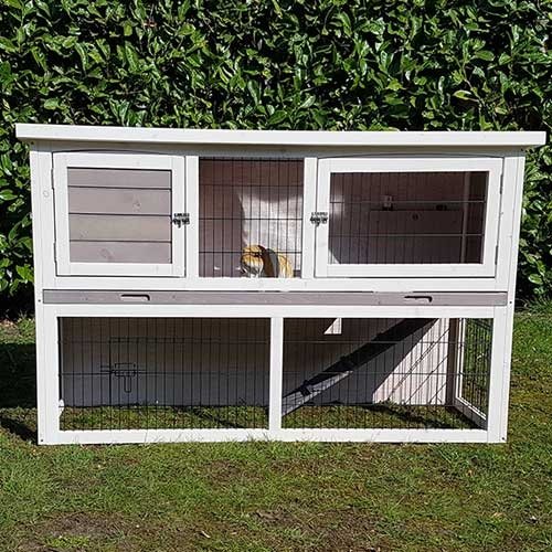 Houten konijnenhok Bella