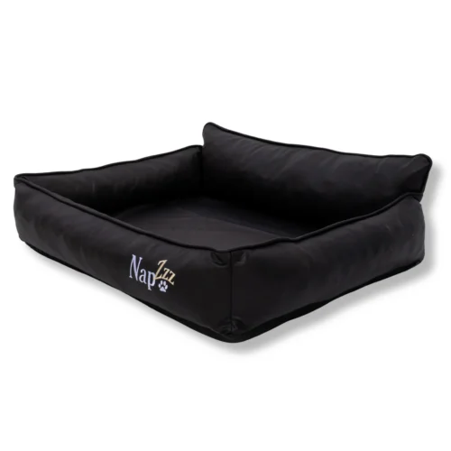 Hondenmand Napzzz Divan Nicole Lederlook Zwart