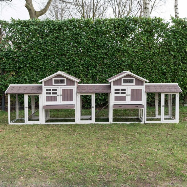 Konijnenhok Amalie Duo Giant ( 411cm )