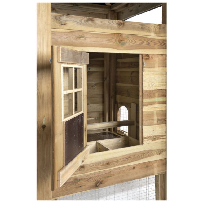 Houten konijnenhok Hooiberg Floor XL Voldux - Afbeelding 5