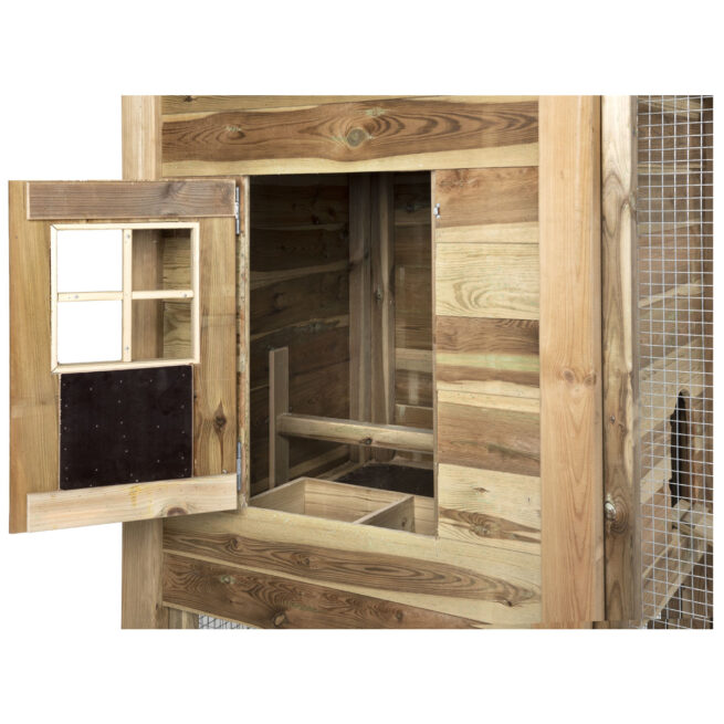 Houten konijnenhok Hooiberg Floor XL Voldux - Afbeelding 4