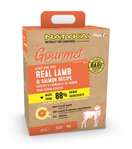 Natyka Gourmet Adult Lam & Zalm 9 kg