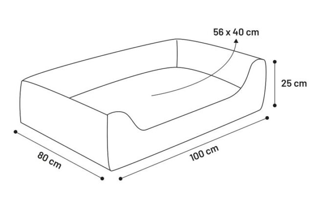Hondenmand Rib Celeste Beige - Afbeelding 6