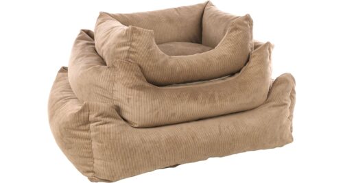 Hondenmand Rib Celeste Beige