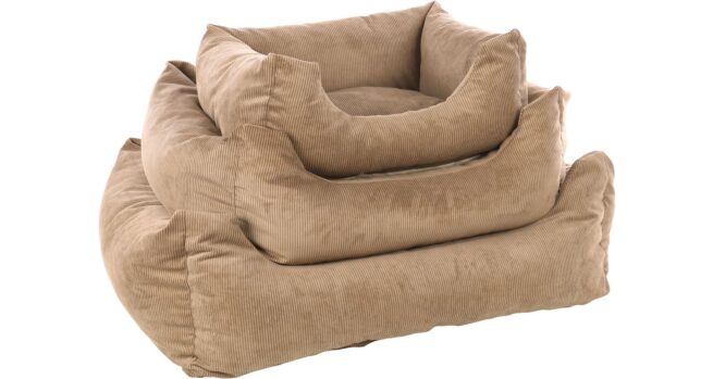 Hondenmand Rib Celeste Beige