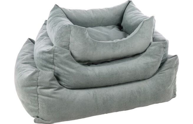 Hondenmand Rib Celeste Muntgroen