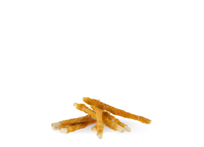 Gedraaide Sticks met kip 12,5cm 300 stuks - Afbeelding 2