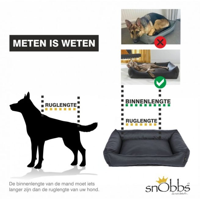 Snobbs Hondenmand Wodan Eco Leer - Afbeelding 6