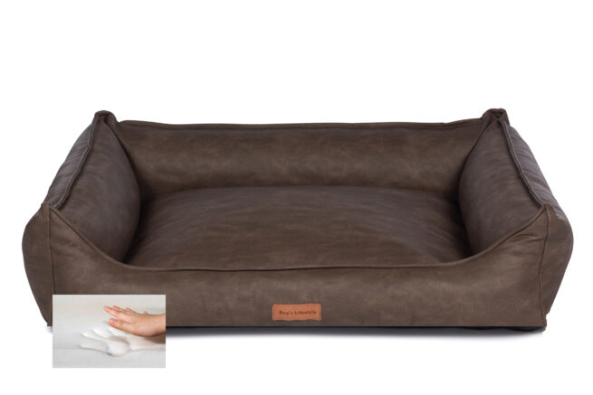 Dog's Lifestyle Hondenmand Structuro Cognac - Afbeelding 2