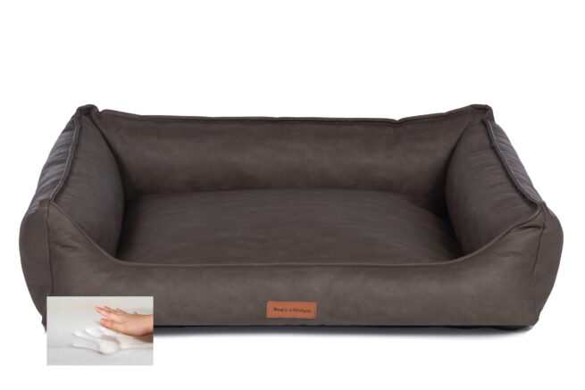 Dog's Lifestyle hondenmand Structuro Taupe - Afbeelding 2