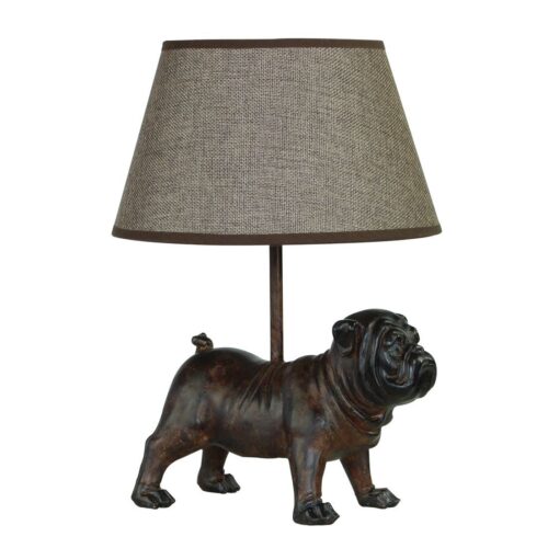 Happy House Lamp Bulldog