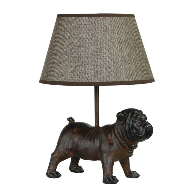 Happy House Lamp Bulldog