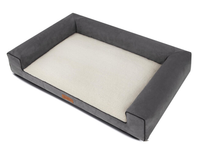 Hondenmand Lounge Bed Suedine Deluxe - Afbeelding 6