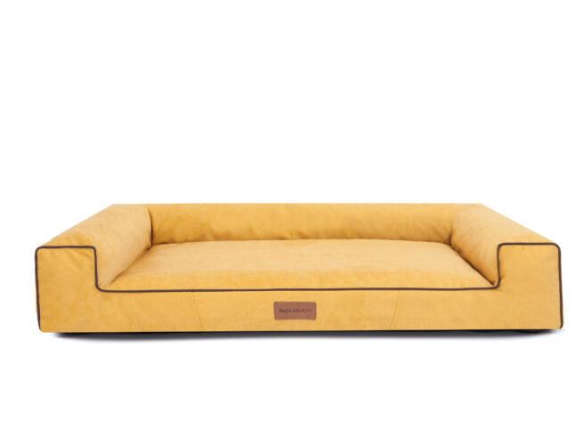 ( Orthopedische ) Hondenmand Lounge Bed Velvet - Afbeelding 14