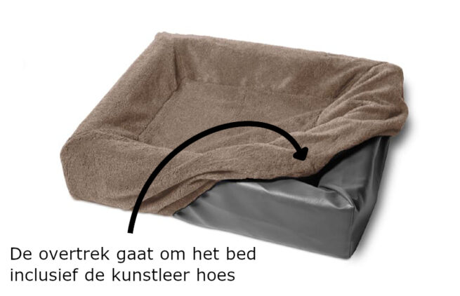 Bia Bed Fleece hoes Taupe - Afbeelding 2