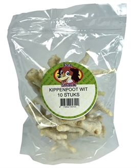 Kippenpoten Wit 10 stuks