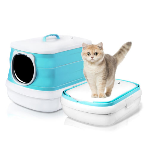 Invouwbare Design Kattenbak Groen