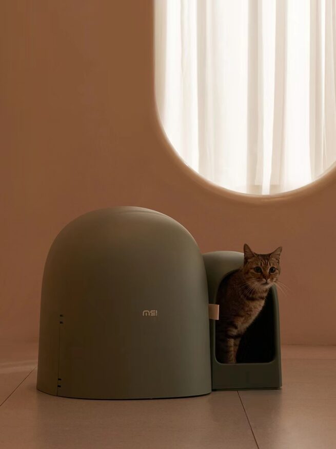 Makesure Design Kattenbak Max Mosgroen - Afbeelding 9