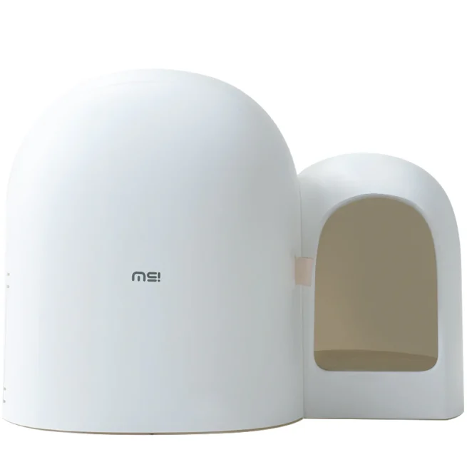 Makesure Design Kattenbak Max Wit - Afbeelding 5