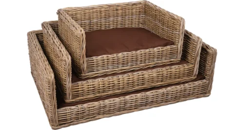Rotan hondenmand Inclusief kussen!