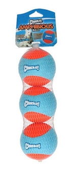 Chuckit Amphibious Bal Drijvend 6,5cm-3 stuks
