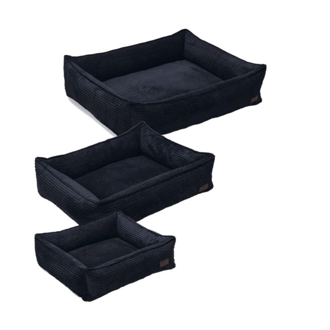 Hondenmand Designed By Lotte Ribbed Antraciet - Afbeelding 2