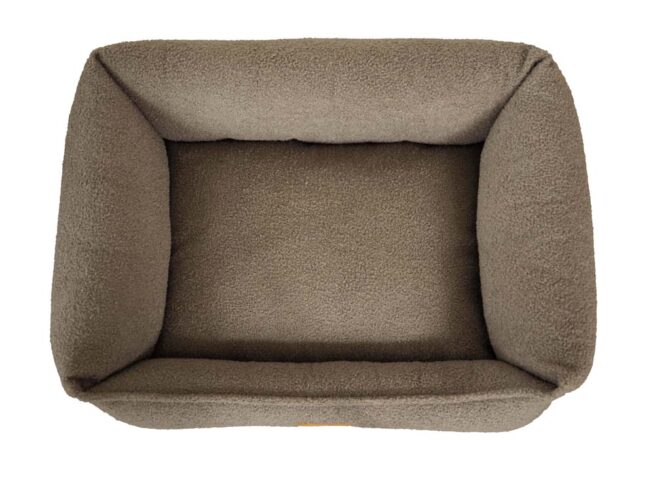 Hondenmand Bouclé Taupe - Afbeelding 4